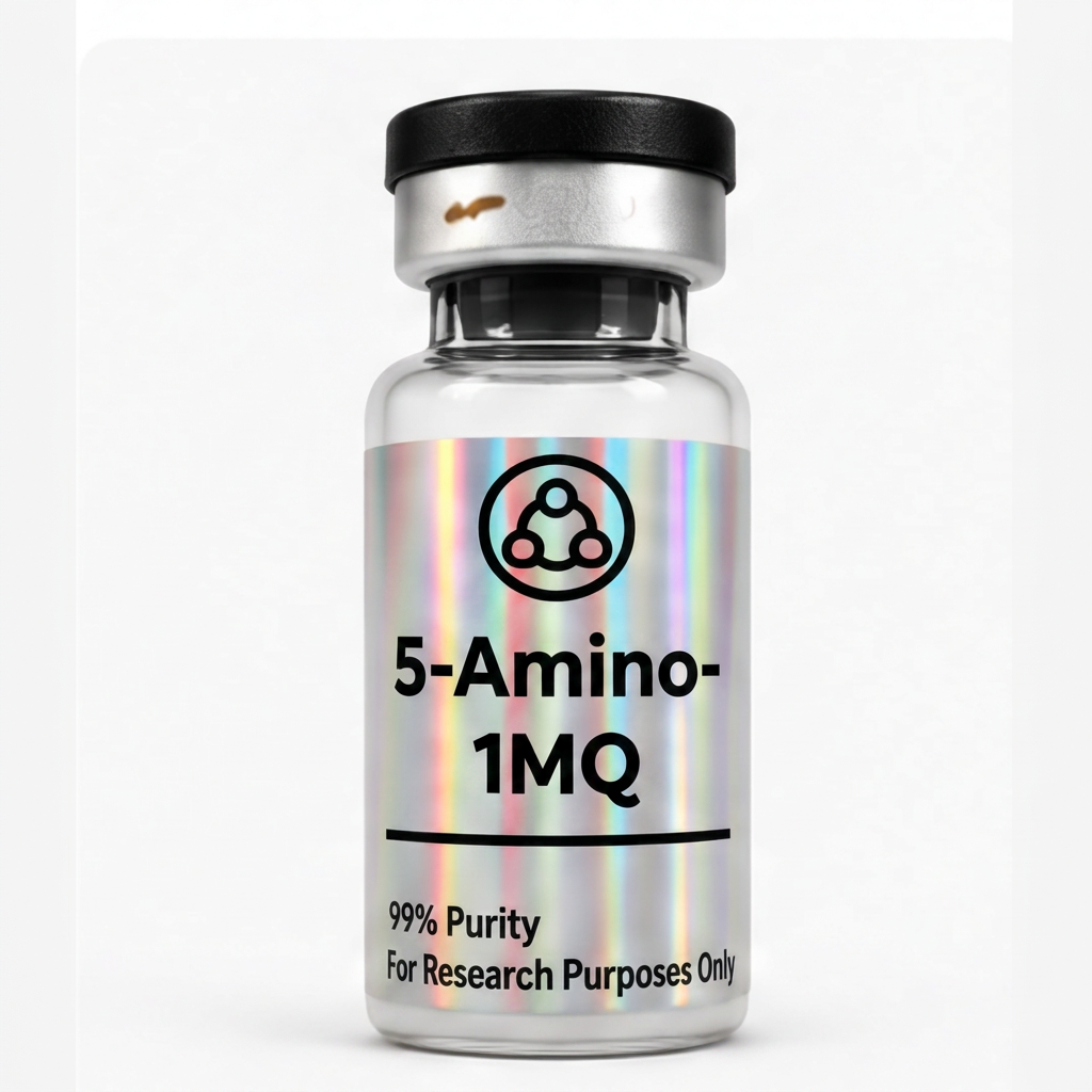 5 Amino-1MQ research peptide vial