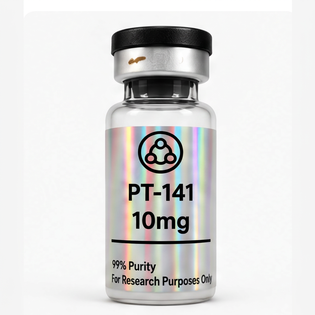 PT-141 research peptide vial