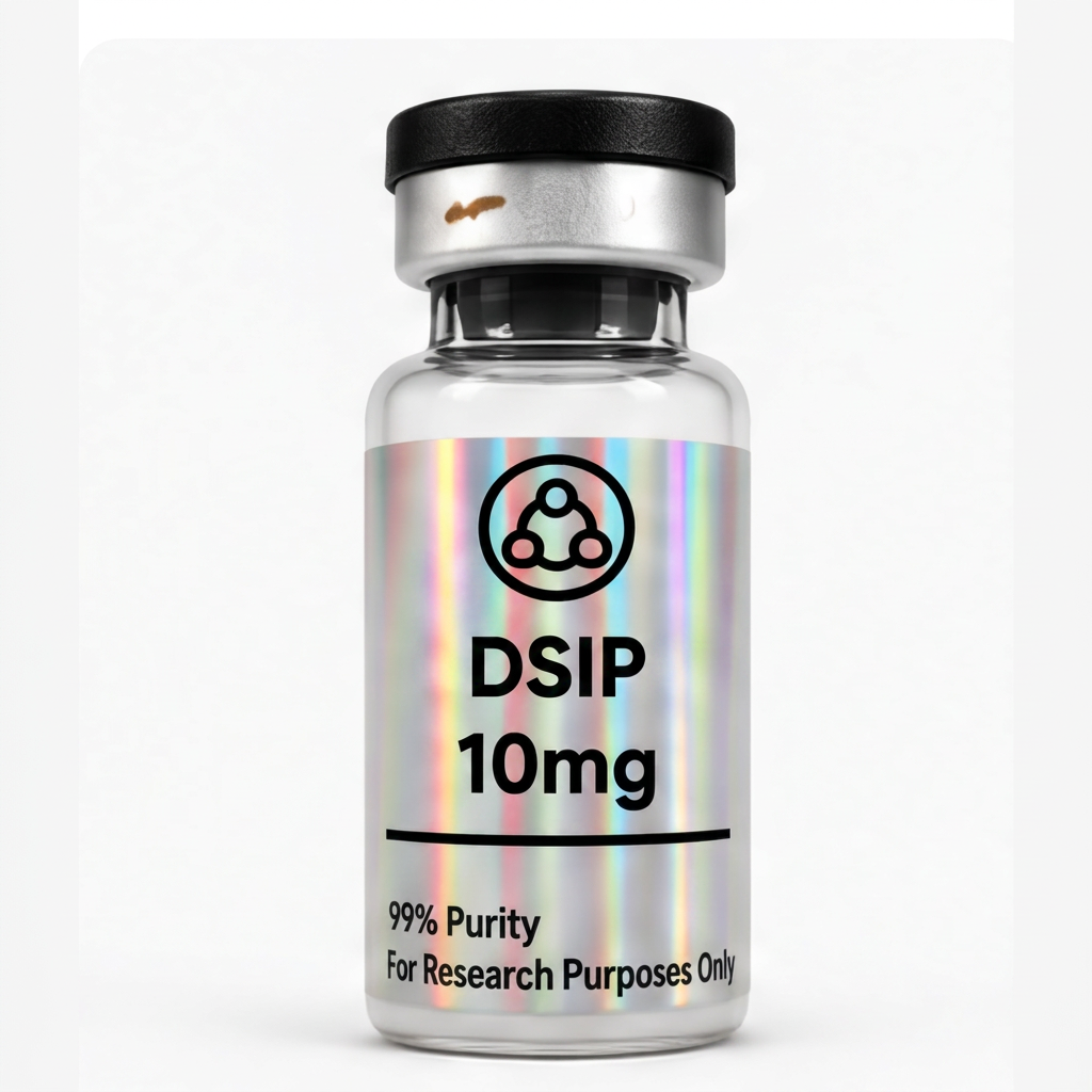 DSIP research peptide vial