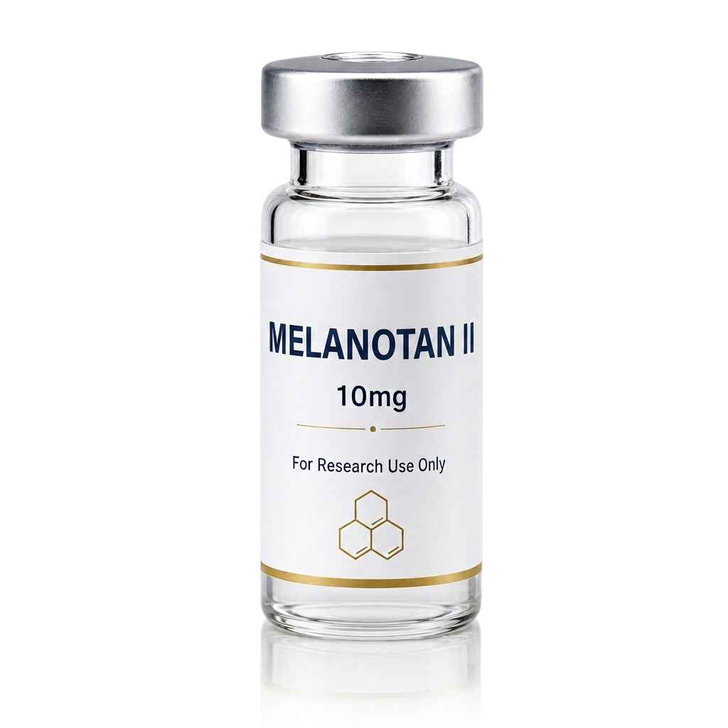Melanotan II 10mg research peptide vial